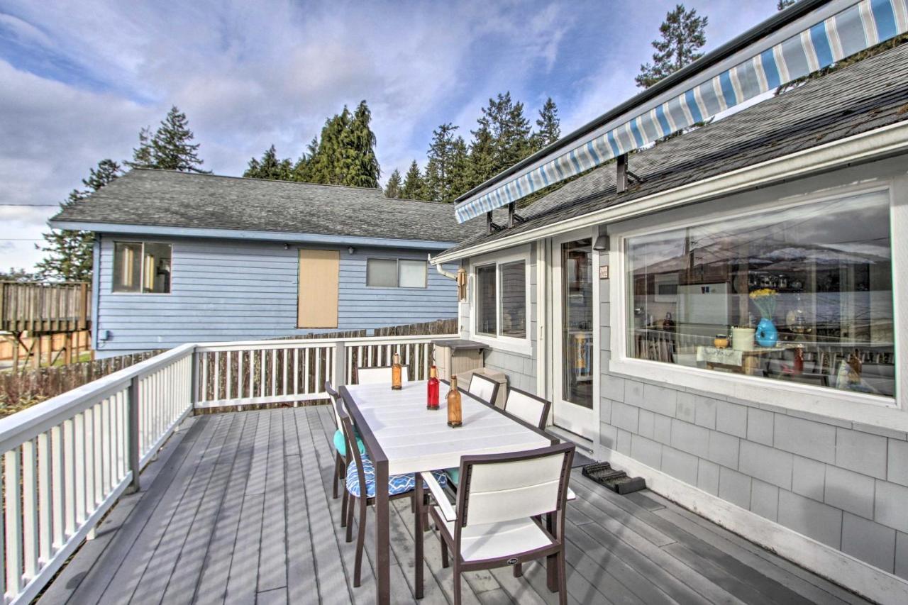 Idyllic Waterfront Cottage With Beach And Sunset Views Port Townsend Exterior foto