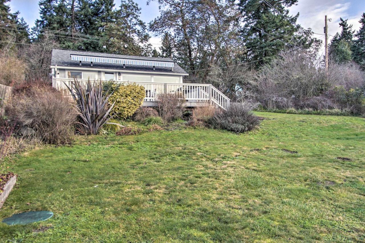 Idyllic Waterfront Cottage With Beach And Sunset Views Port Townsend Exterior foto
