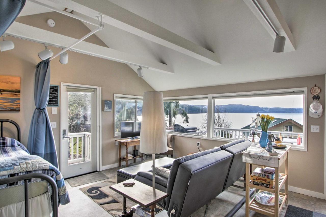 Idyllic Waterfront Cottage With Beach And Sunset Views Port Townsend Exterior foto