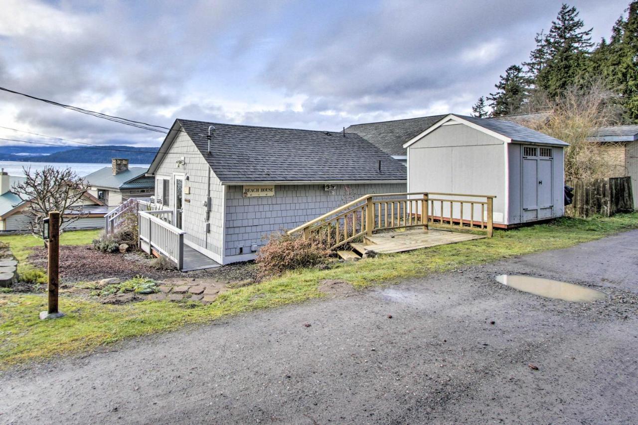 Idyllic Waterfront Cottage With Beach And Sunset Views Port Townsend Exterior foto